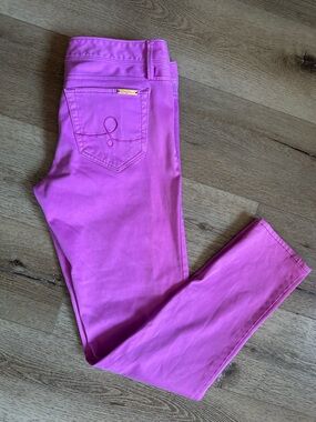 Lilly Pulitzer Bright Pink Skinny Jeans